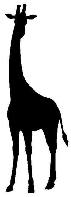 Giraffe Silhouette Clip Art