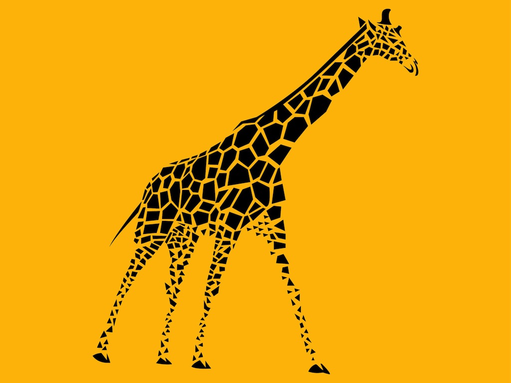 Giraffe Vector Free