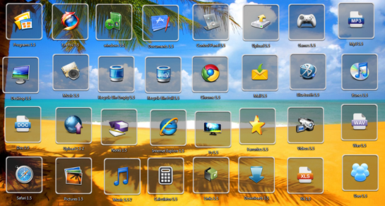 Glass Windows 7 Icon Pack