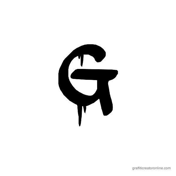 Graffiti Dripping Letter Font