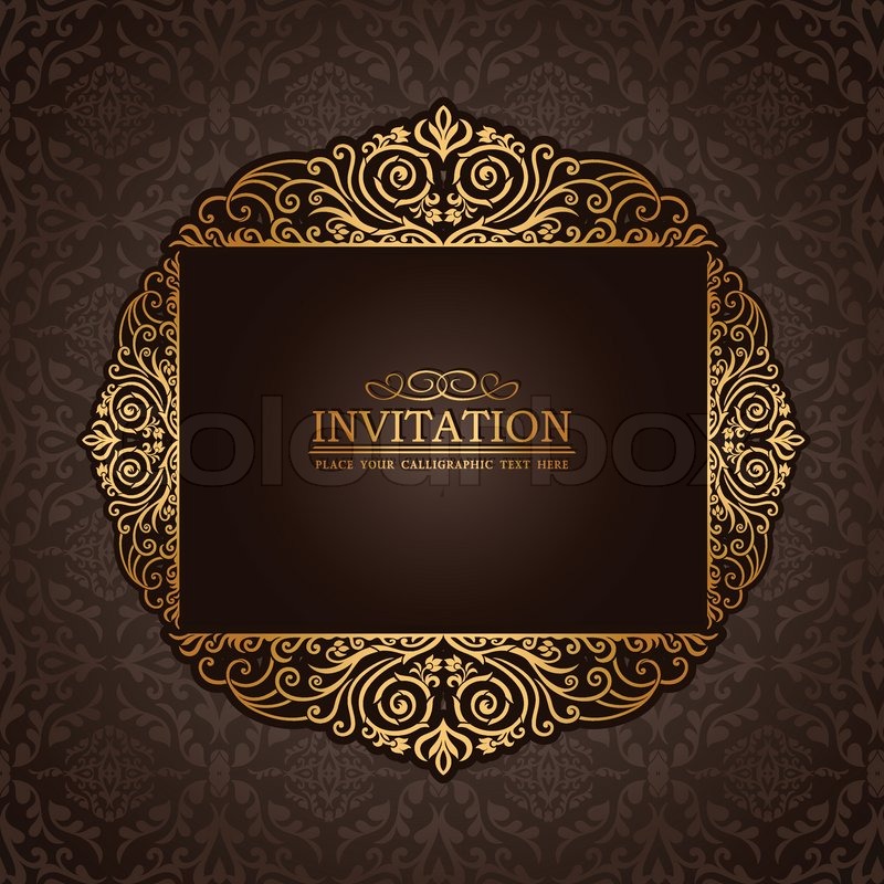 Graphic Design Invitation Card