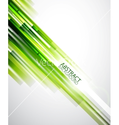 Green Abstract Line Vector