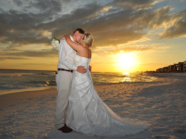 Grooms Beach Wedding Photography Poses