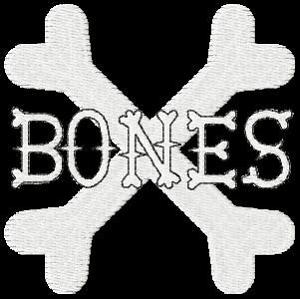 Halloween Bones Machine Embroidery Fonts