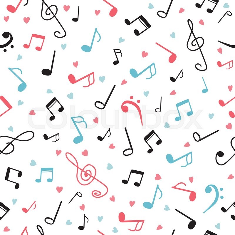 14 Music Note Vector Hand Images