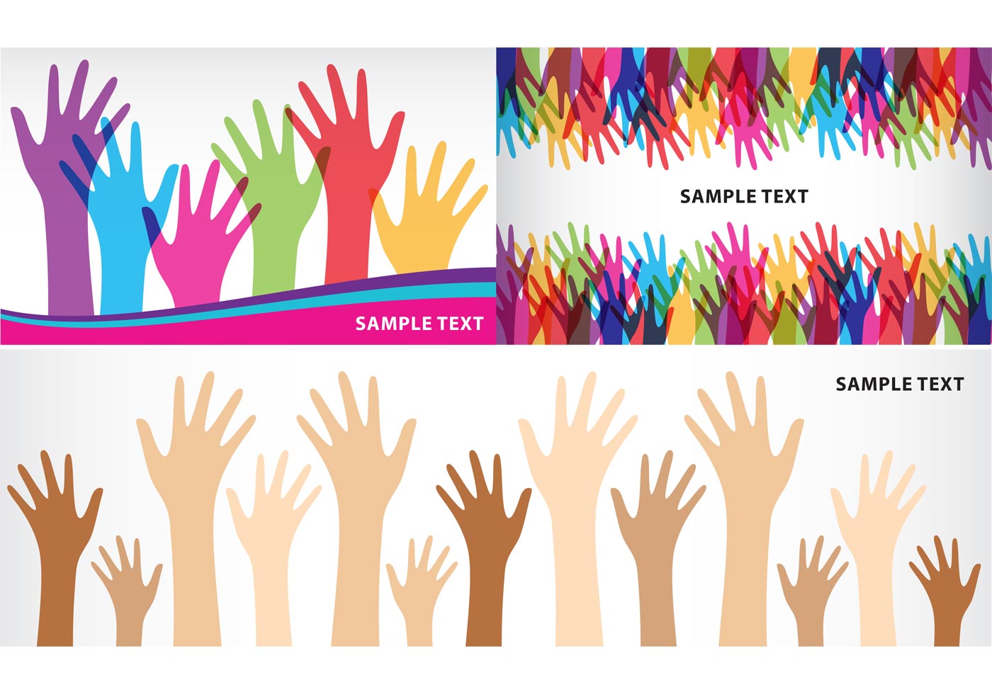 Helping Hands Banner