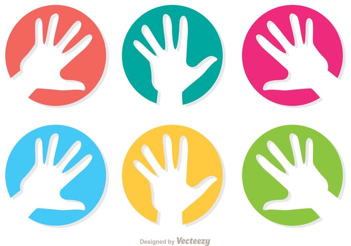 Helping Hands Vector Icon Free