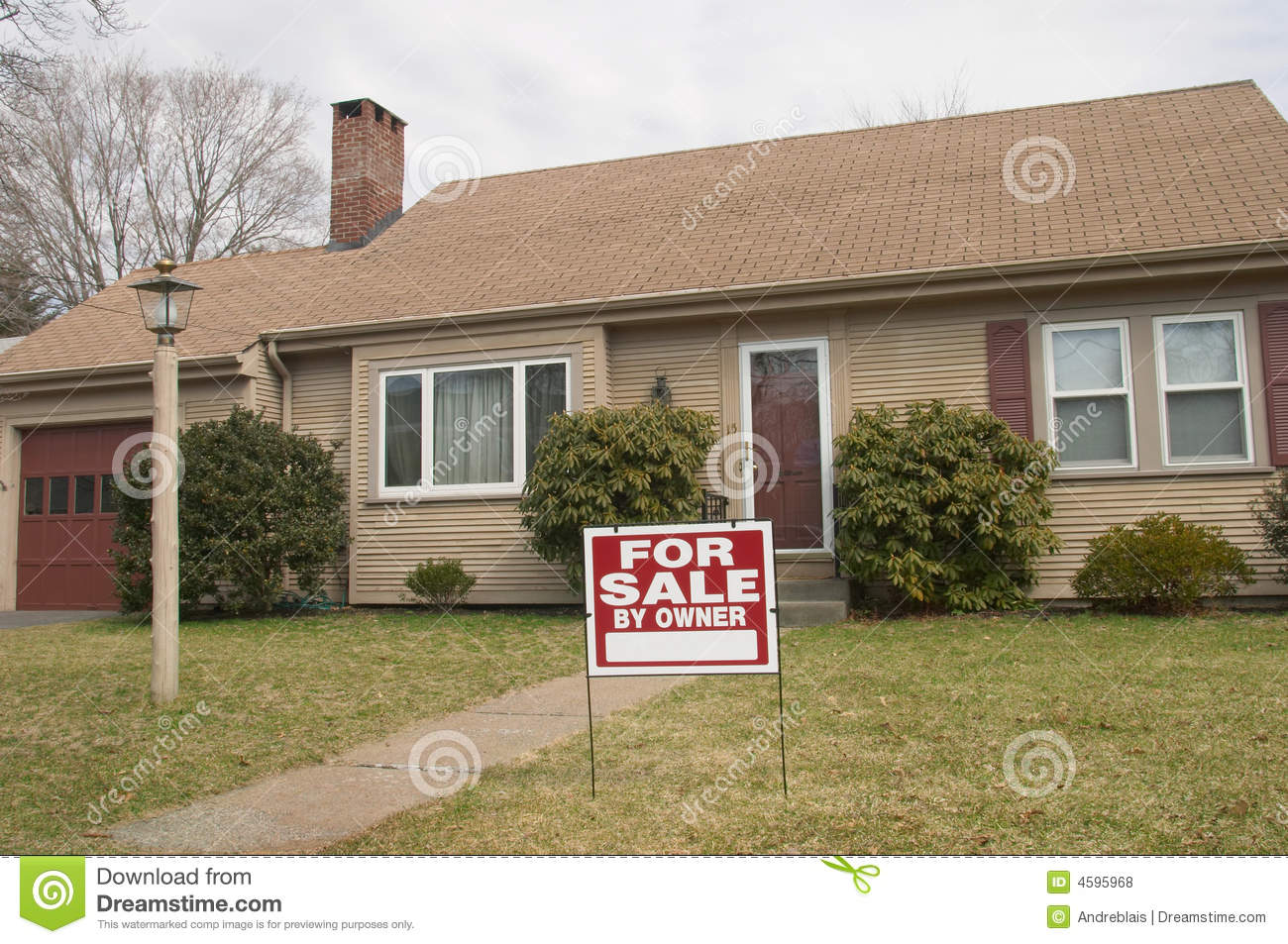 House for Sale by Owner Sign