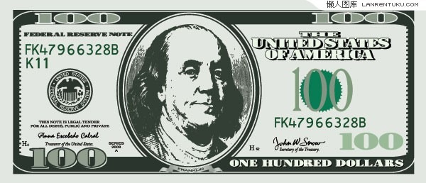 12 100 Dollar Bill Template Vector Images