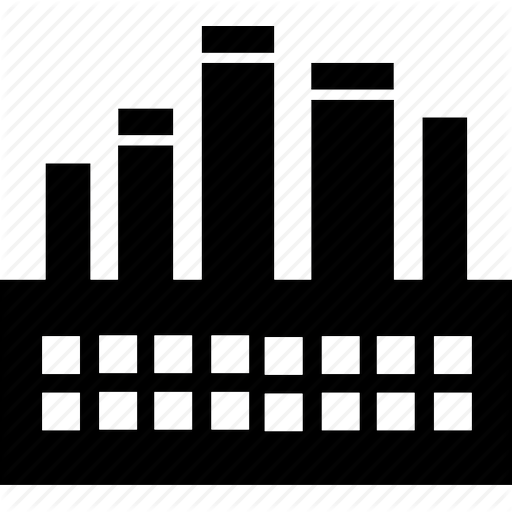 Industrial Manufacturing Plant Icon
