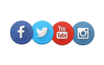 Instagram Facebook Twitter YouTube Logos Instagram Facebook Twitter YouTube Logos