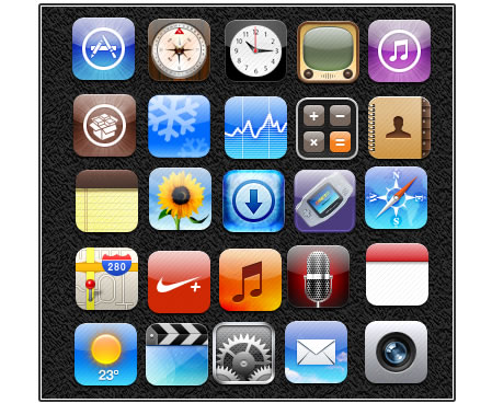 iPad App Icons Printable