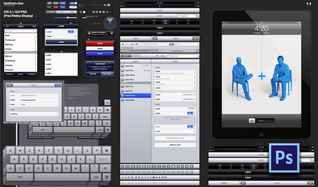 iPad Photoshop Template iPad Photoshop Template