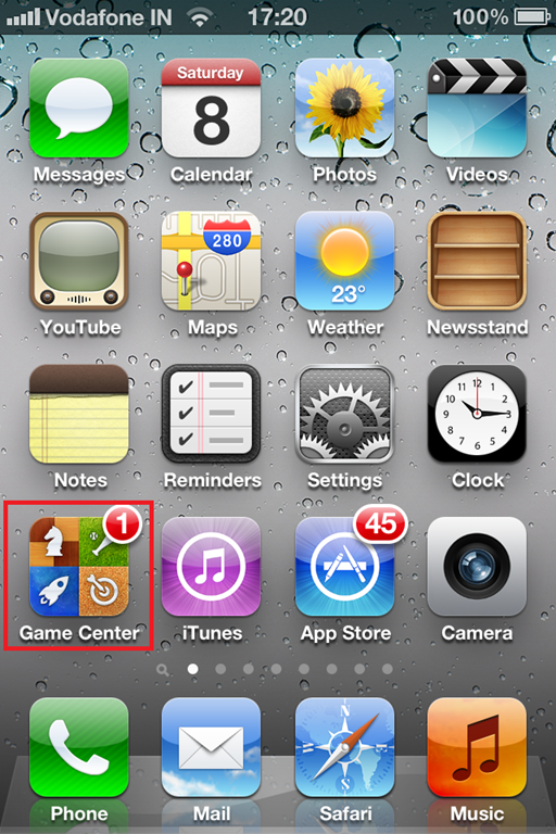 iPhone 4S Home Screen