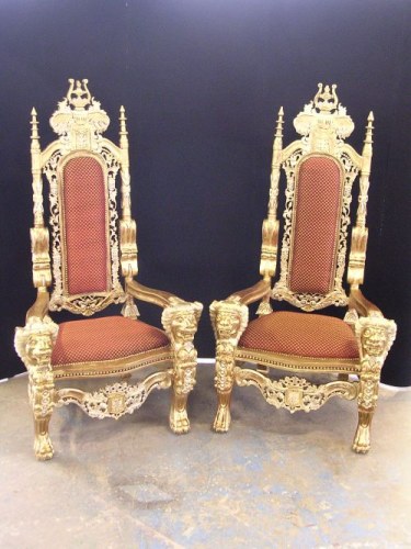 King and Queen Chair Rentals