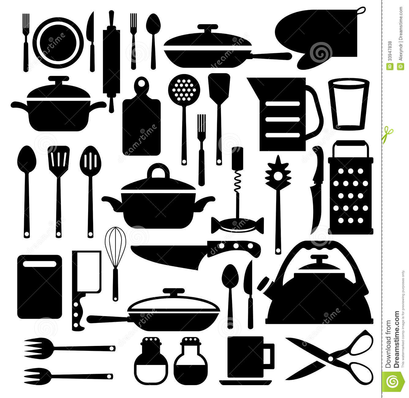 Kitchen Tools Vector