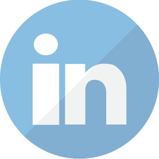 LinkedIn Social Media Icon Circle