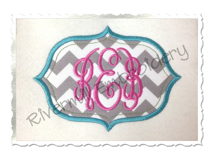 Machine Embroidery Applique Frame Designs