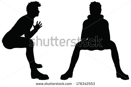 Man Silhouette Person Sitting