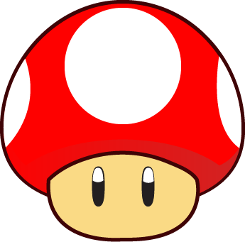 Mario Mushroom Vector