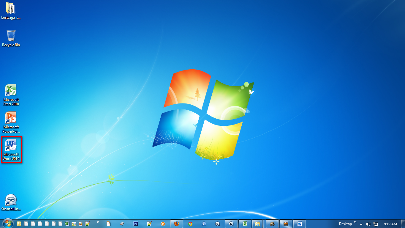 Microsoft Office 2010 Desktop Icon