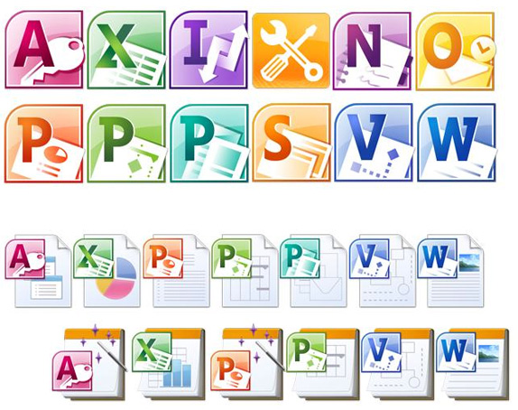 Microsoft Office 2010 Icons