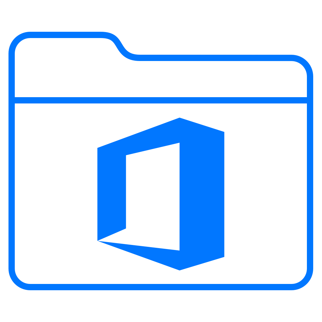 Microsoft Office Mac Folder Icon
