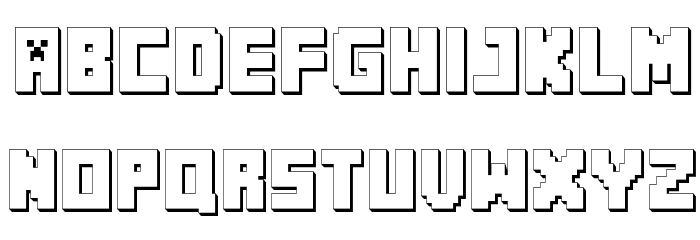 Minecraft Font