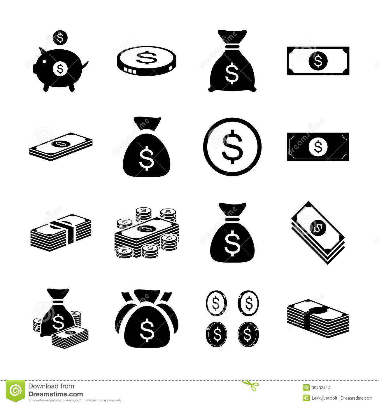 Money Icon Vector