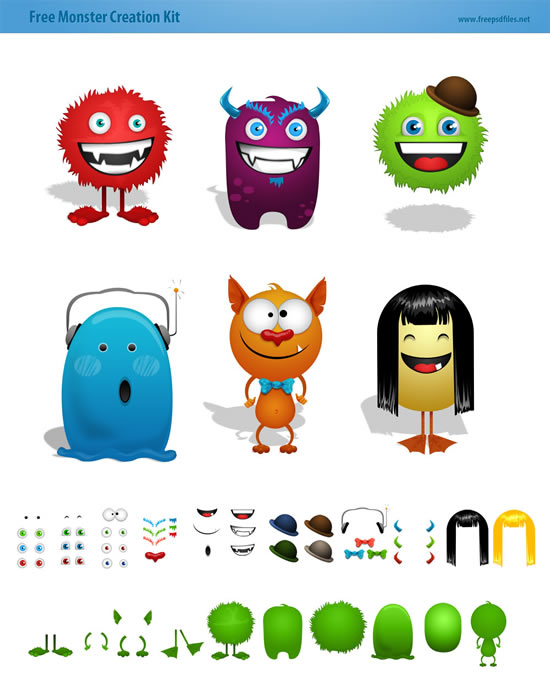 Monster Cartoon Characters
