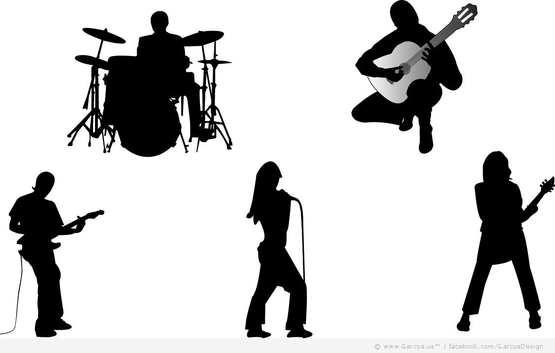 Music Band Silhouette