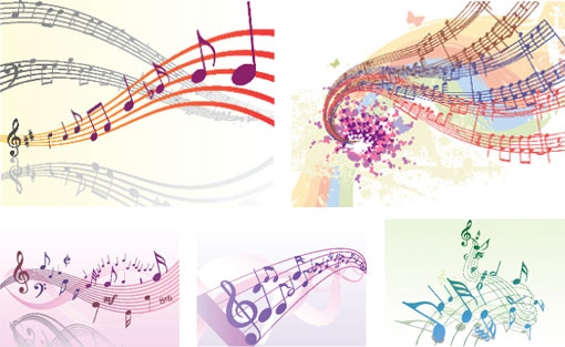 Music Note Vector Free Download