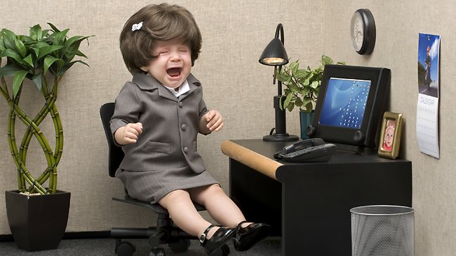 Office Crying Baby