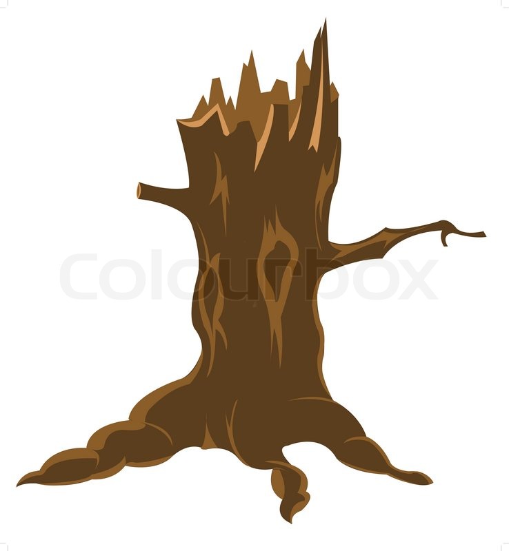 Old Tree Stump Clip Art