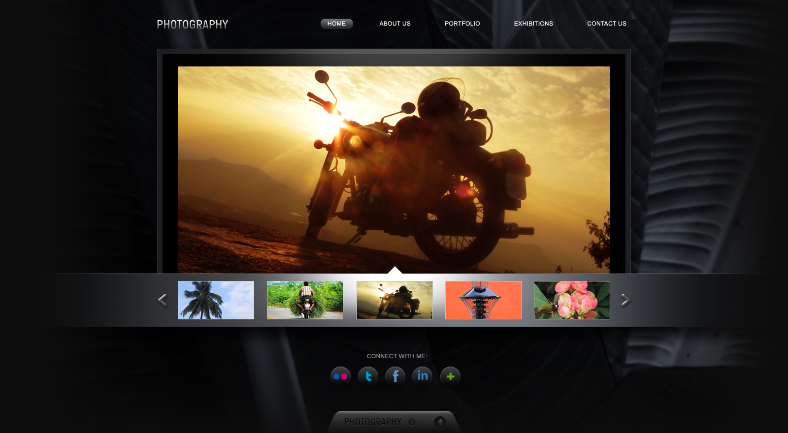 Photography Portfolio Website Template Free Photography Portfolio Website Template Free