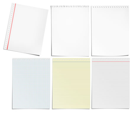 Photoshop Notebook Paper