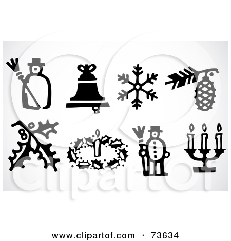 Pine Cone Clip Art Black and White