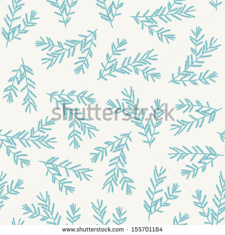 Pine Needle Pattern Vector