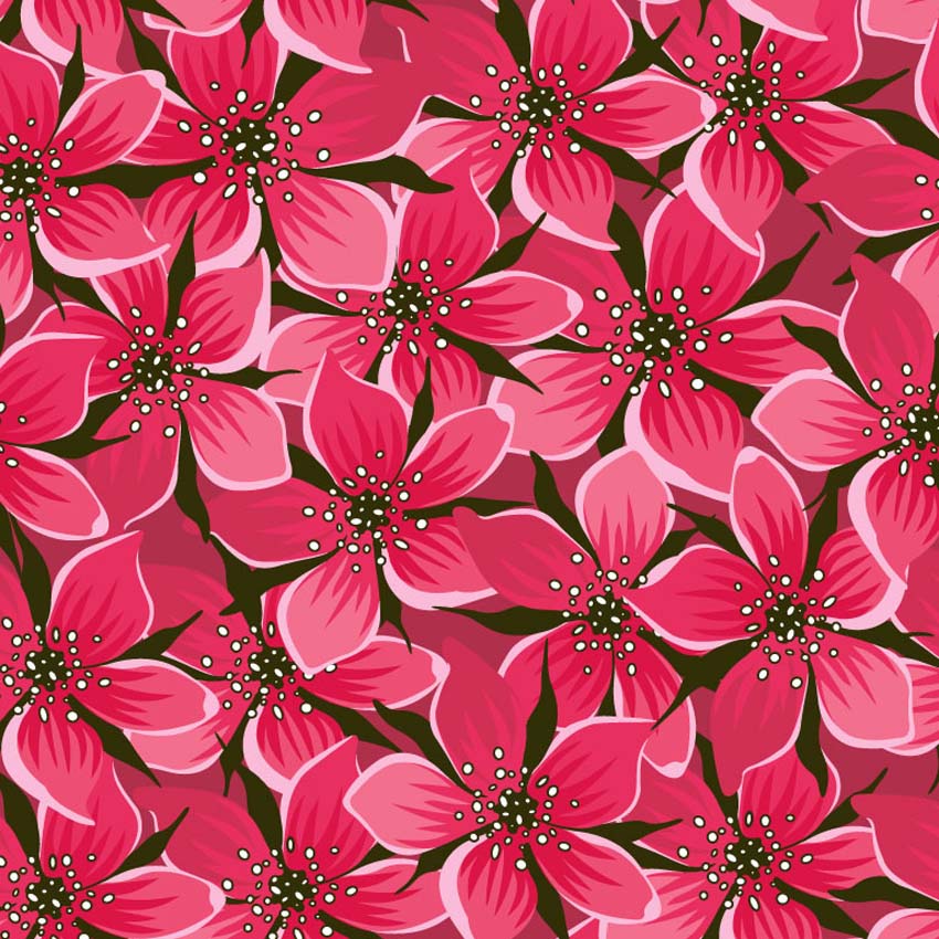 Pink Flower Pattern