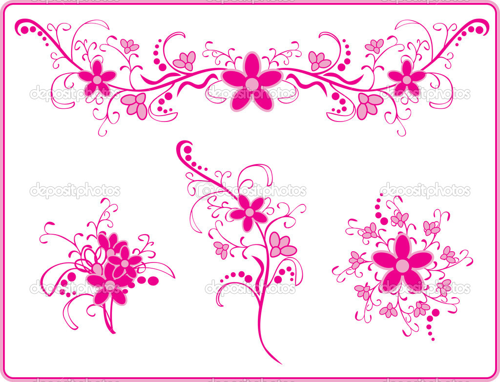 Pink Flower Pattern