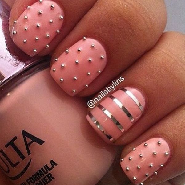 Pink Nail Art Pink Nail Art
