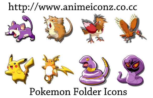 Pokemon Folder Icons Pokemon Folder Icons