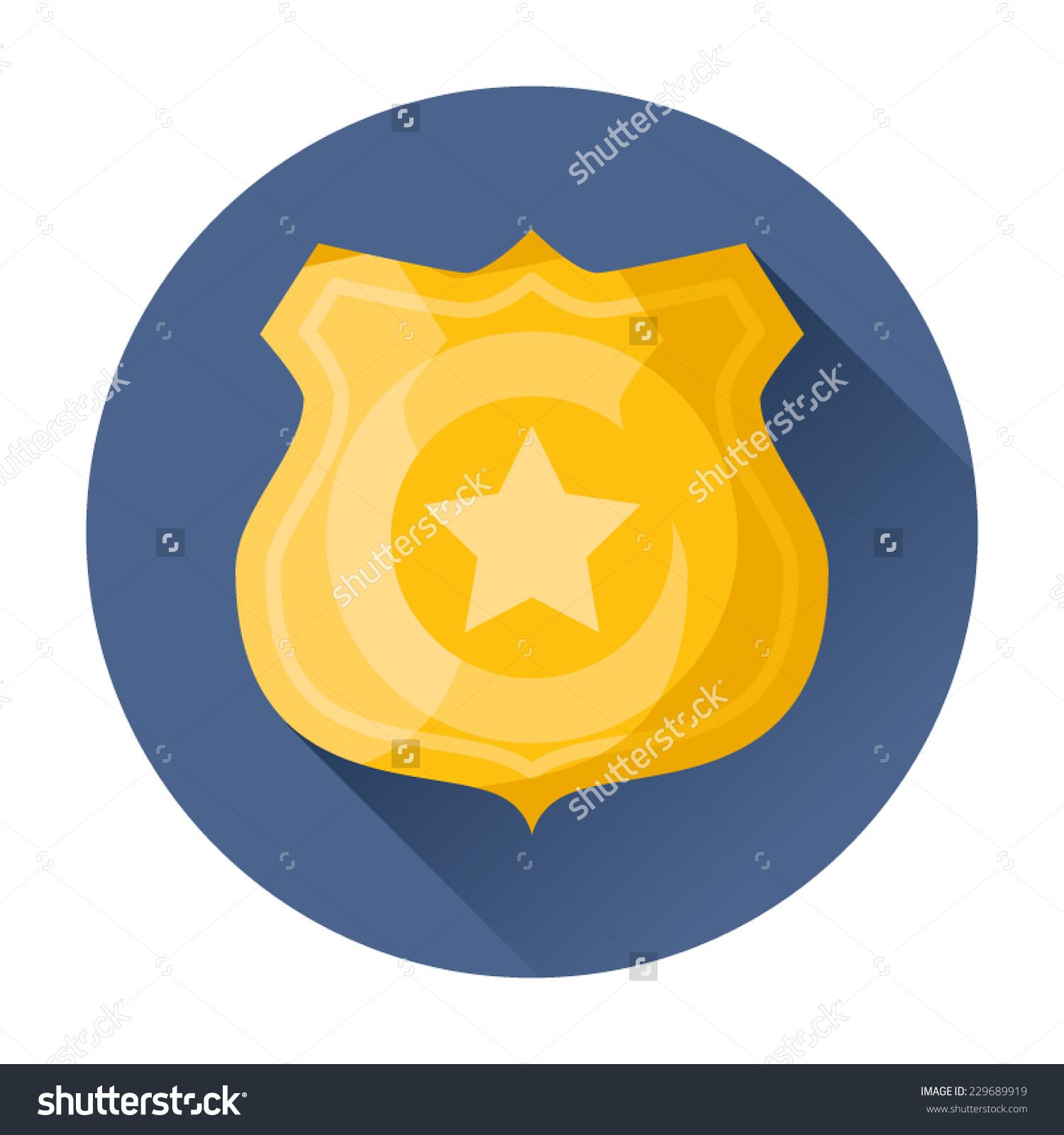 Police Badge Icon