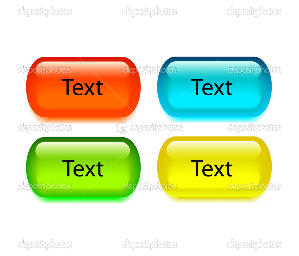 Red Green Yellow Button Icons