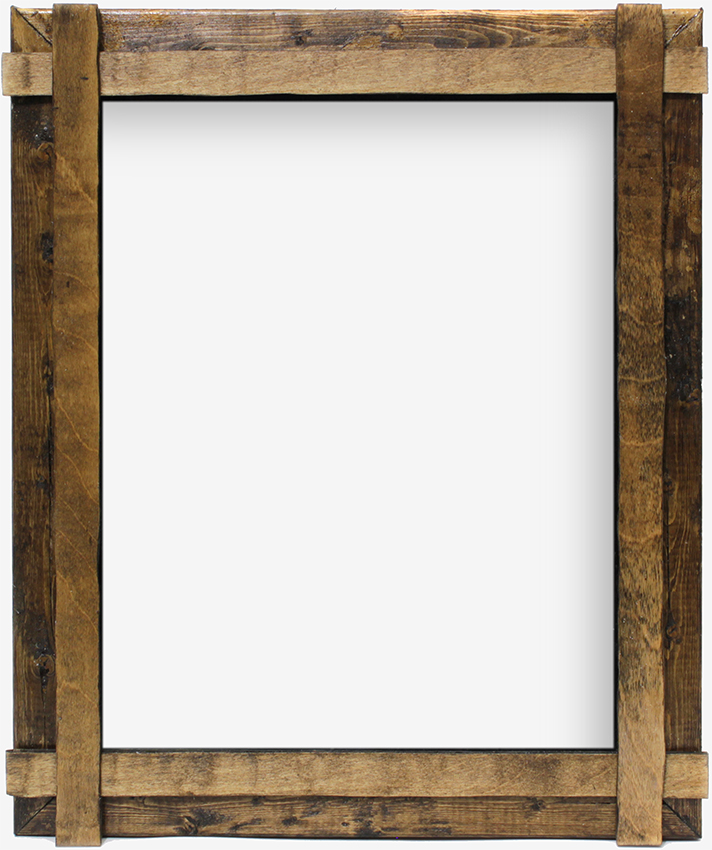 Rustic Wood Frame Clip Art