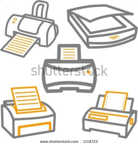 Scanner Icon Clip Art