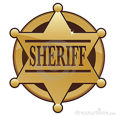 Sheriff Badge Icon