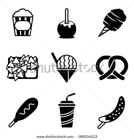 Simple Black and White Vector