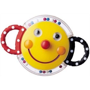 Smiley-Face Rattle Sassy