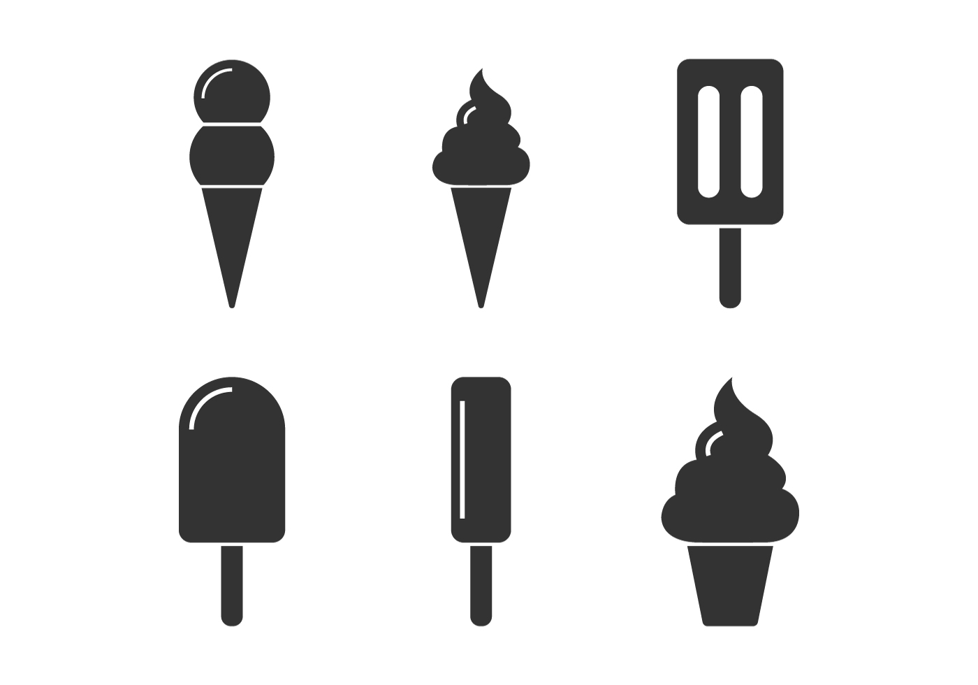 Snow Cone Icons